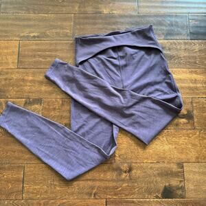 Lululemon Size 10 Power Within Super High Rise Leggings 28" Black Currant Purple